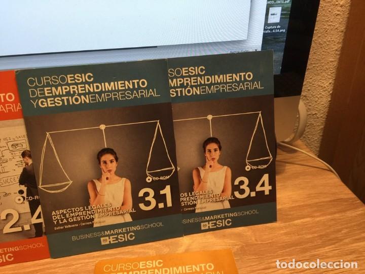 Libros antiguos: CURSO ESIC EMPRENDIMIENTO Y GESTION EMPRESARIAL - Foto 3