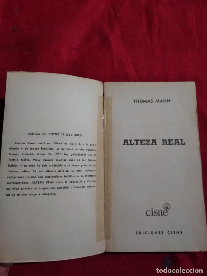 Libros antiguos: ALTEZA REAL THOMAS MANN - Foto 2