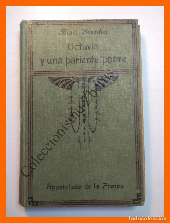 Libros antiguos: Octavia y una pariente pobre - Madame Bourdon - Foto 1