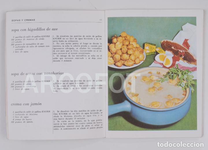 Libros antiguos: LIBRO DE RECETAS KNORR - 1966 - Foto 2