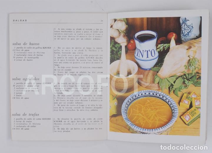 Libros antiguos: LIBRO DE RECETAS KNORR - 1966 - Foto 3
