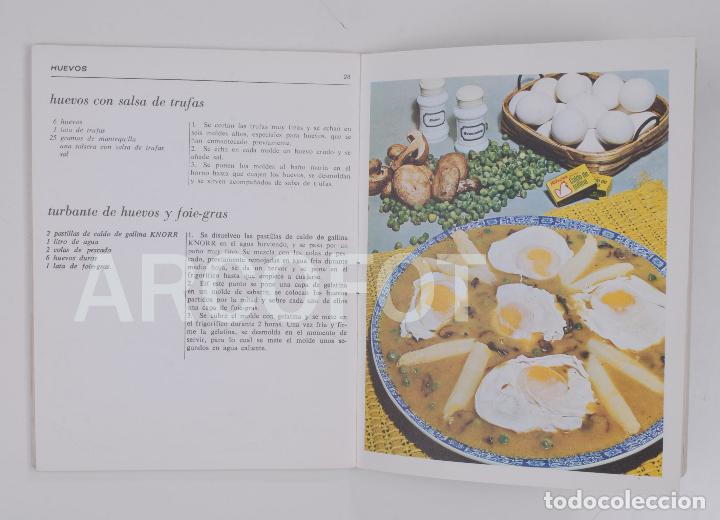 Libros antiguos: LIBRO DE RECETAS KNORR - 1966 - Foto 4