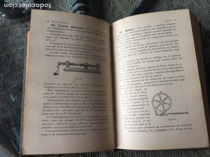 Libros antiguos: Tratado mec&aacute;nica aplicada 1906 - Foto 3