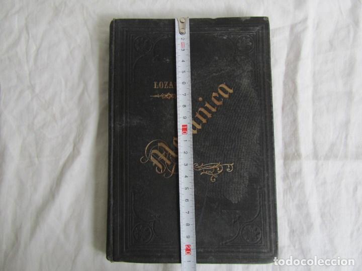 Libros antiguos: Elementos de Mec&aacute;nica 1901 E. Lozano y Ponce de Le&oacute;n, 3&ordf; Edici&oacute;n - Foto 4