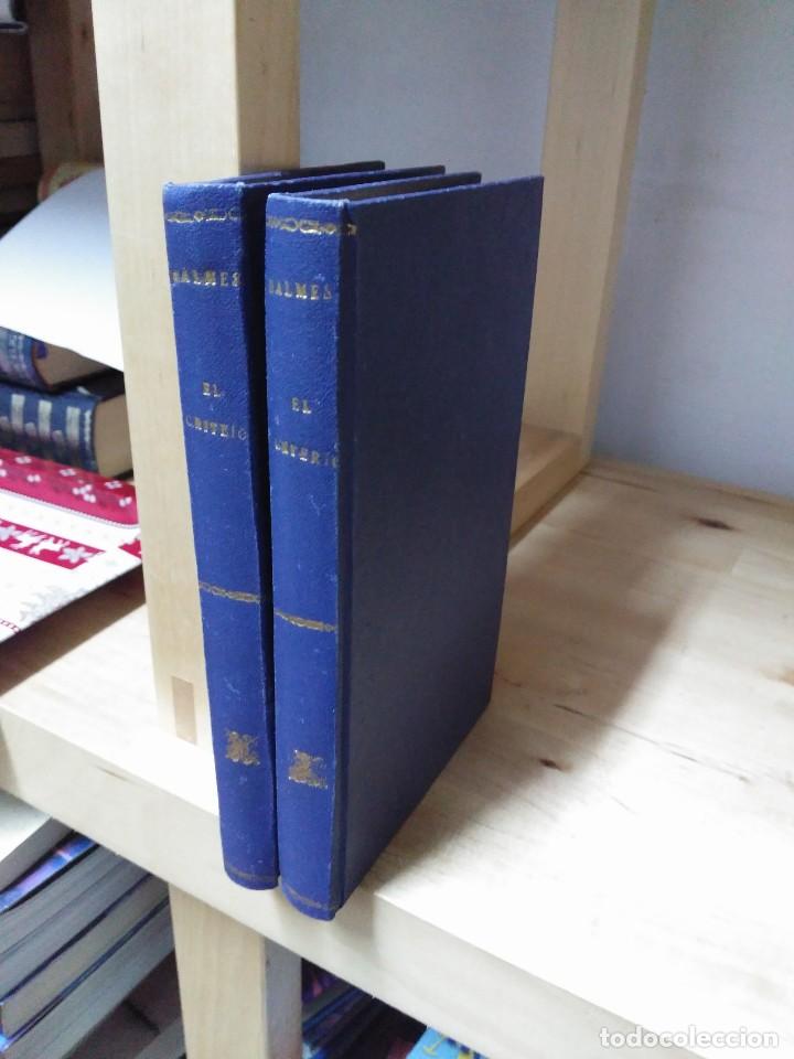 Libros antiguos: JAIME BELMES EL CRITERIO 2 TOMOS - Foto 2