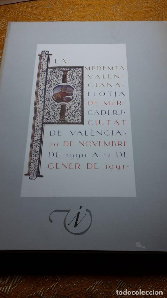 Libros antiguos: LA IMPRENTA VALENCIANA - Foto 1