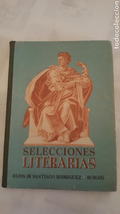 Libros antiguos: SELECCIONES LITERARIAS - Foto 1