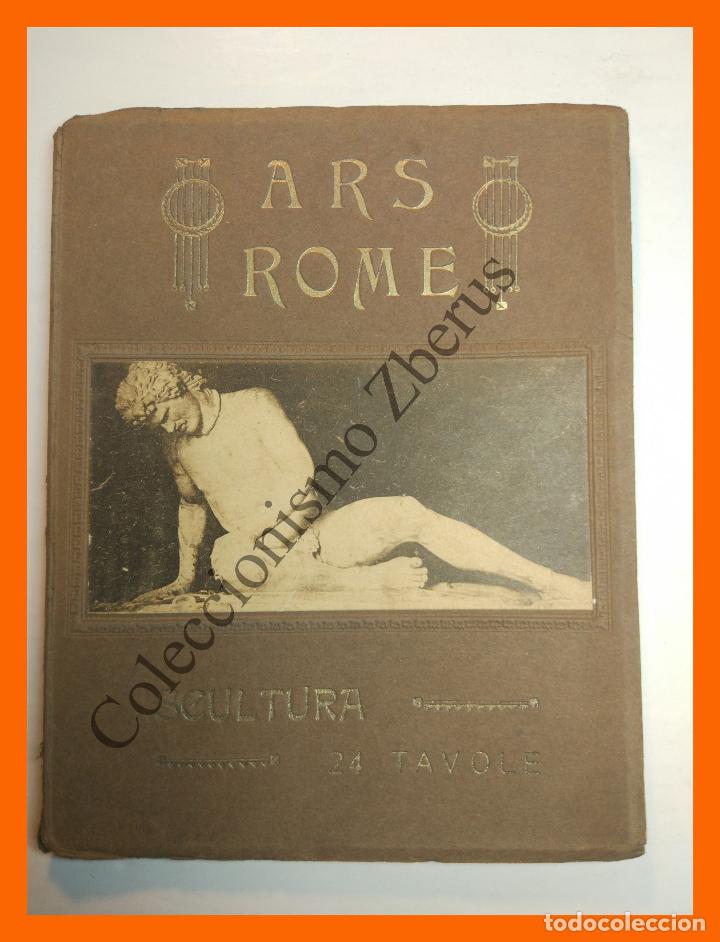 Libros antiguos: ARS Rome . Scultura 24 tavole - Foto 1