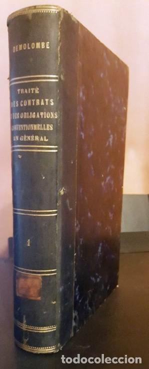 Libri antichi: CODIGO DE NAPOLEON 1870 TOMO 1 CONTRATOS Y OBLIGACIONES FRANCES CODIGO CIVIL DE FRANCIA 672 PAG BUEN