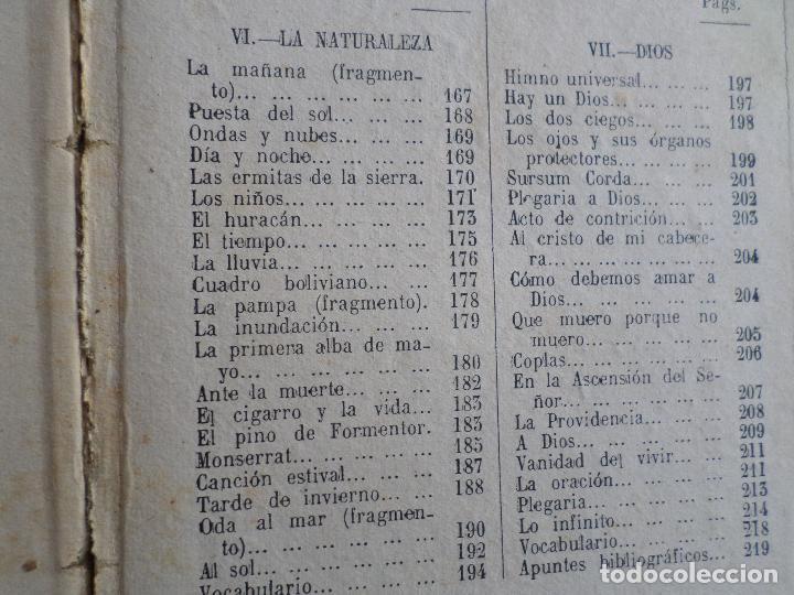 Libros antiguos: LIBRO DE ESCUELA  RECITACIONES ESCOLARES 1921 - Foto 3