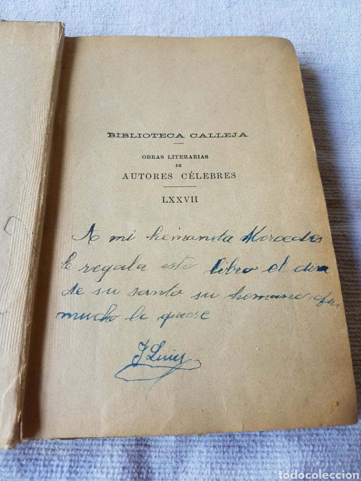 Libros antiguos: La bella alliette Calleja - Foto 2