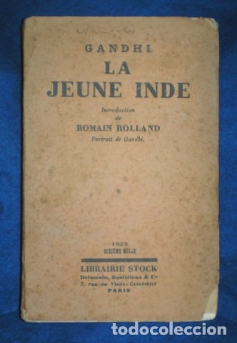 Libros antiguos: GANDHI: LA JEUNE INDE 1924 - Foto 1
