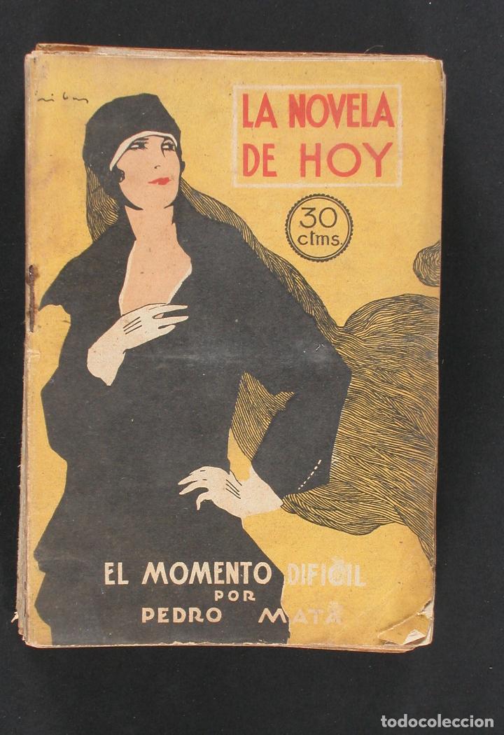 Libros antiguos: El momento dificil. Pedro Mata - Foto 1