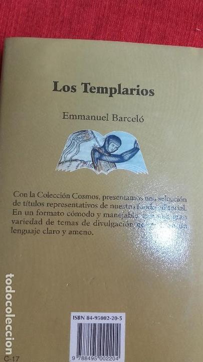 Libros antiguos: LOS TEMPLARIOS. EDICI&Oacute;N COSMOS - Foto 2