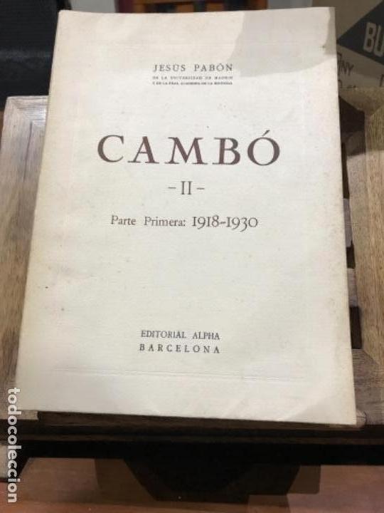 Libros antiguos: Cambo II , primera parte - Foto 1