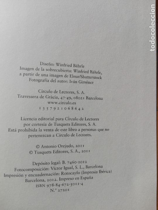 Libros antiguos: Libro-un momento de descanso-antonio orejudo - Foto 7
