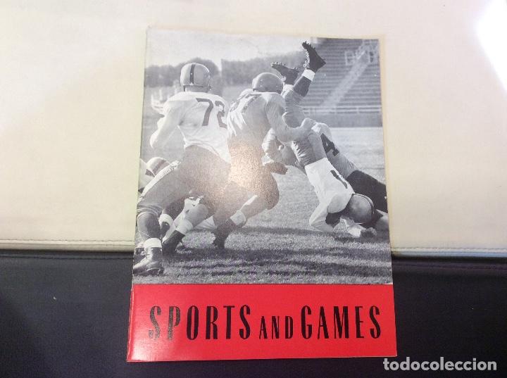 Libros antiguos: Sports and games - Foto 1