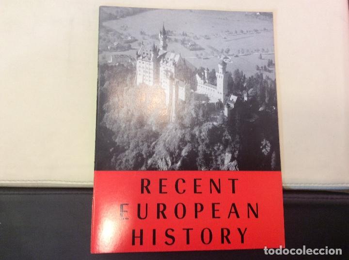 Libros antiguos: Recent european history - Foto 1
