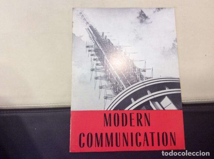 Libros antiguos: Modern communication - Foto 1
