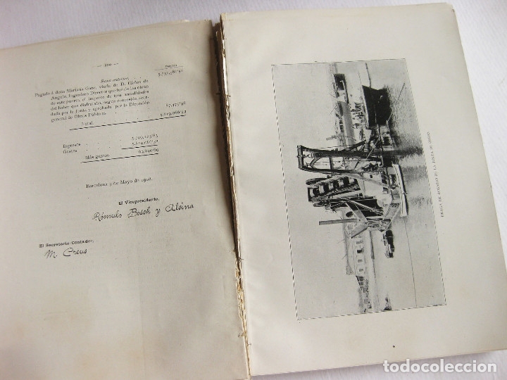 Libros antiguos: GESTI&Oacute;N DE LA JUNTA DEL PUERTO DE BARCELONA - Foto 2