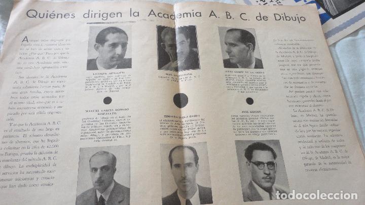 Libros antiguos: ACADEMIA ABC.PLAN Y PROGRAMA ENSE&Ntilde;ANZA PRACTICA DIBUJO CORRESPONDENCIA.MADRID 1935 - Foto 5