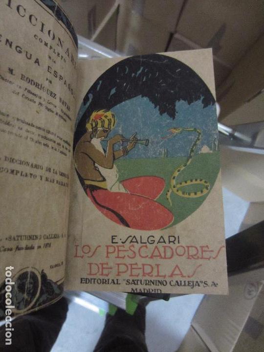 Old books: los pescadores de perla la perla del rio rojo la perla roja