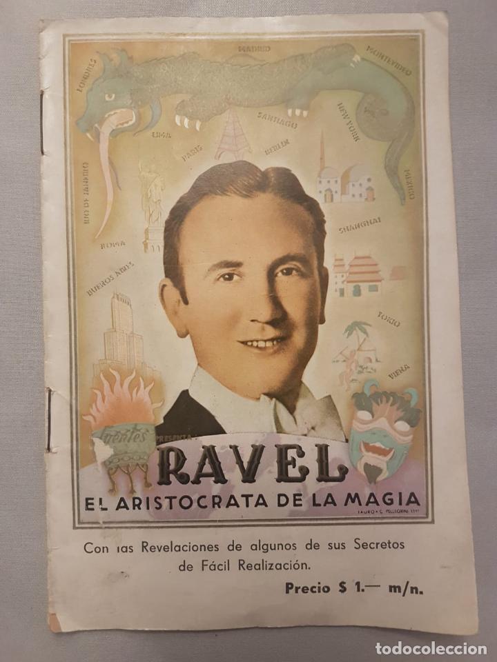 Old books: Ravel El Arist&oacute;crata de la Magia - Rara librillo de trucos de magia y Juegos de manos