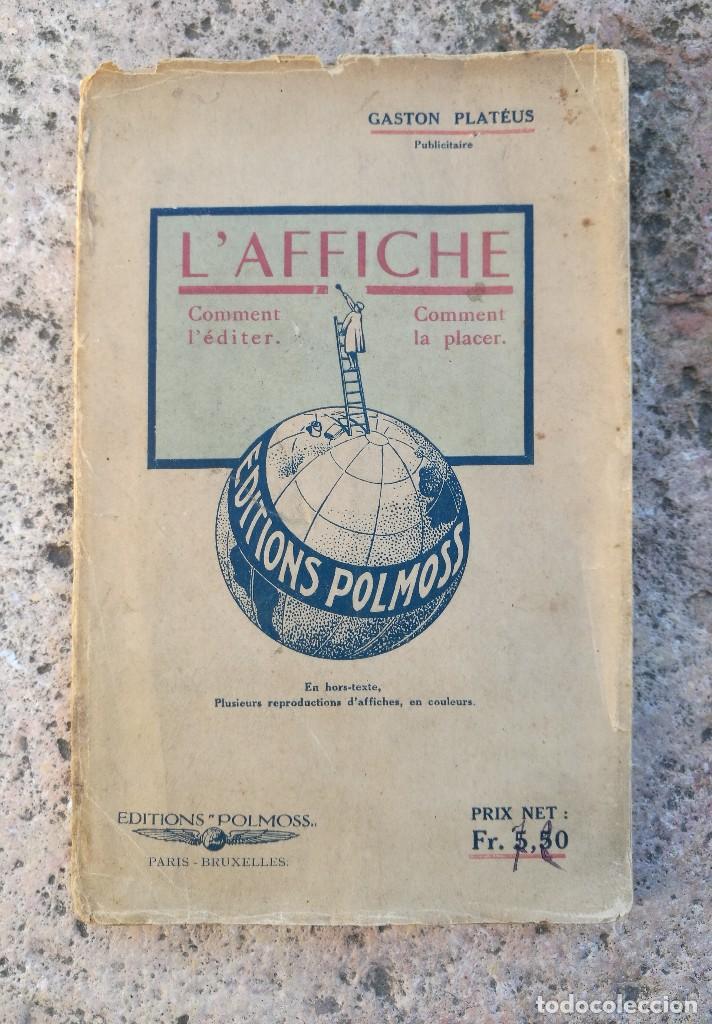 Libros antiguos: Laffiche Gaston Plateus editions Polmoss 1919 - Foto 1