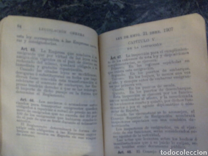 Libros antiguos: Legislaci&oacute;n obrera.S.Calleja.1907 - Foto 5