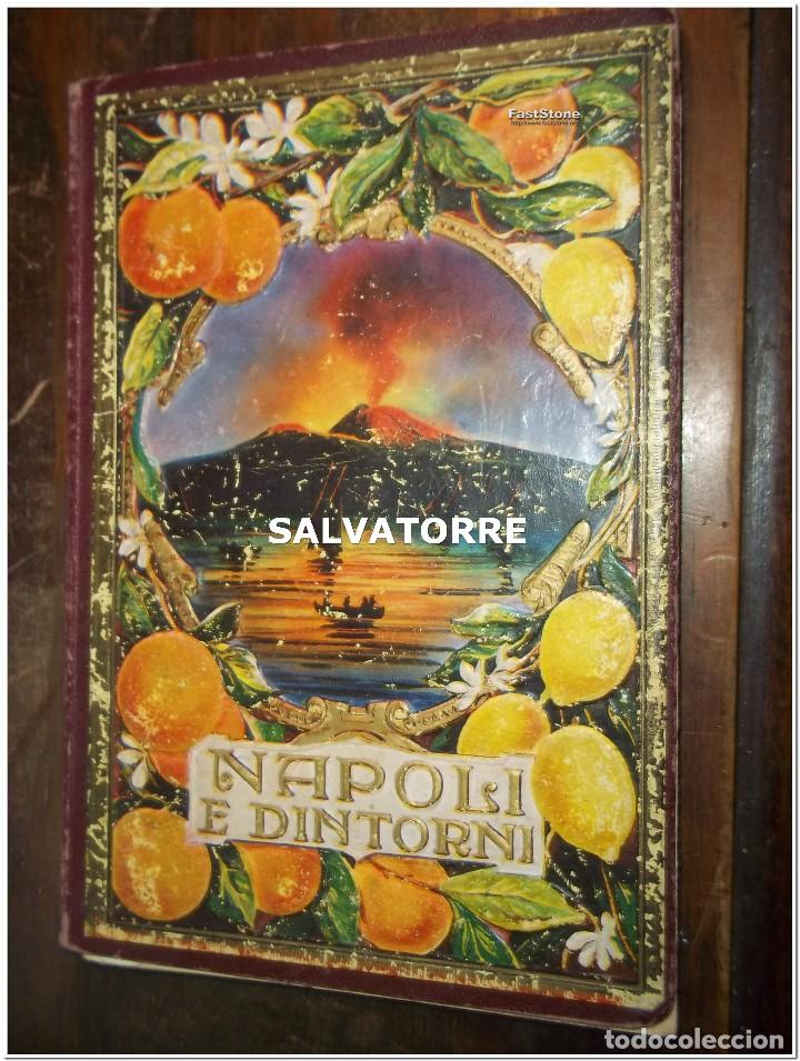 Libros antiguos: RECUERDO.RICORDO DI NAPOLI E DINTORNI.NAPOLES.32 POSTALES, VEDUTE.ESTUPENDO ESTADO