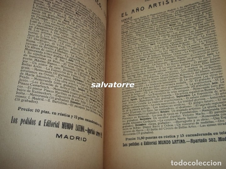 Libros antiguos: JOSE FRANCES. EL A&Ntilde;O ARTISTICO 1921. - Foto 26