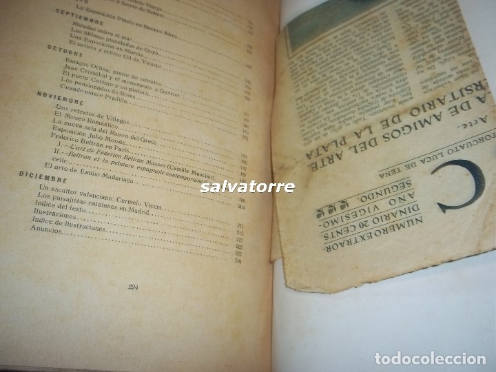Libros antiguos: JOSE FRANCES. EL A&Ntilde;O ARTISTICO 1921. - Foto 30