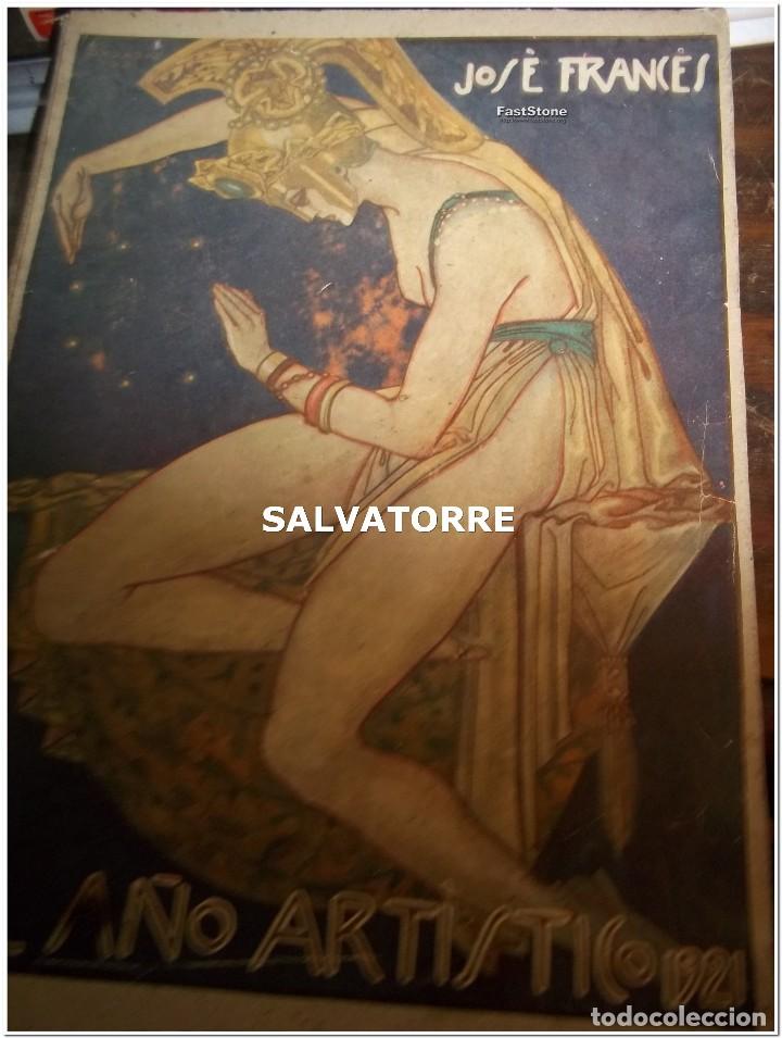 Libros antiguos: JOSE FRANCES. EL A&Ntilde;O ARTISTICO 1921. - Foto 10