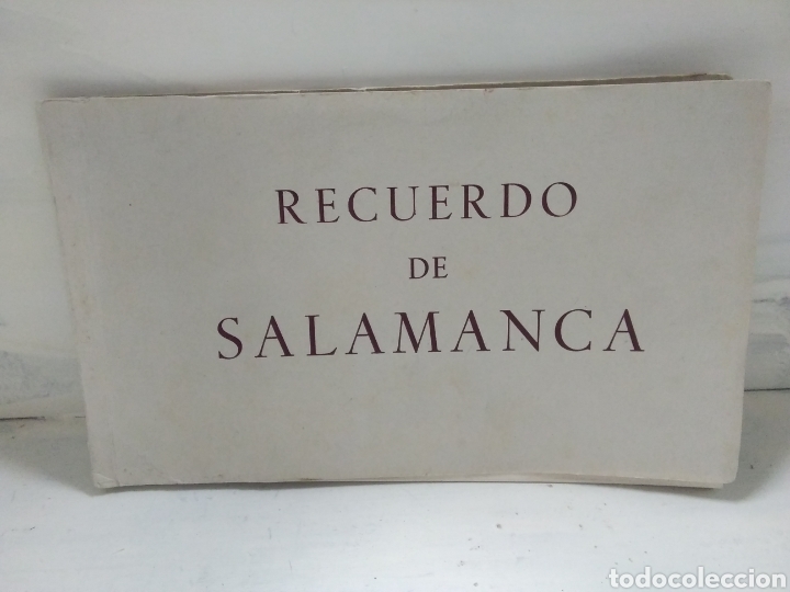 Libros antiguos: Recuerdo de Salamanca - Foto 1