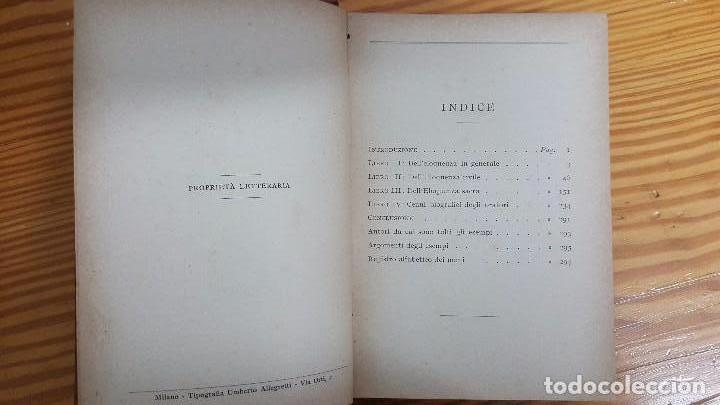 Libros antiguos: MANUALI HOEPLI. ELOQUENZA CIVILE E SACRA. L. ASIOLI. ULRICO HOEPLI EDITORE. MILANO, 1915. - Foto 3 - 121289459