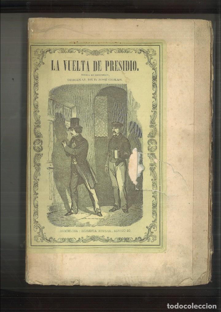 Libros antiguos: LA VUELTA DE PRESIDIO. Jos&eacute; Comas - Foto 1
