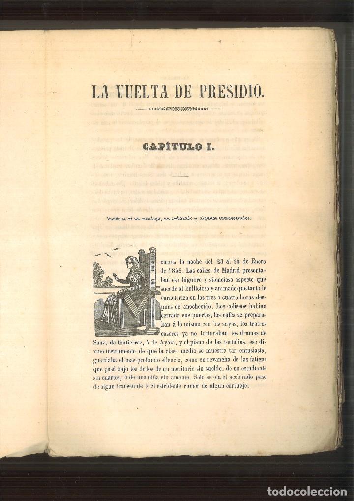 Libros antiguos: LA VUELTA DE PRESIDIO. Jos&eacute; Comas - Foto 3