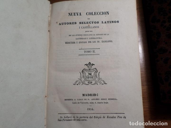 Libros antiguos: LIBROS AUTORES LATINOS 1854 - Foto 6
