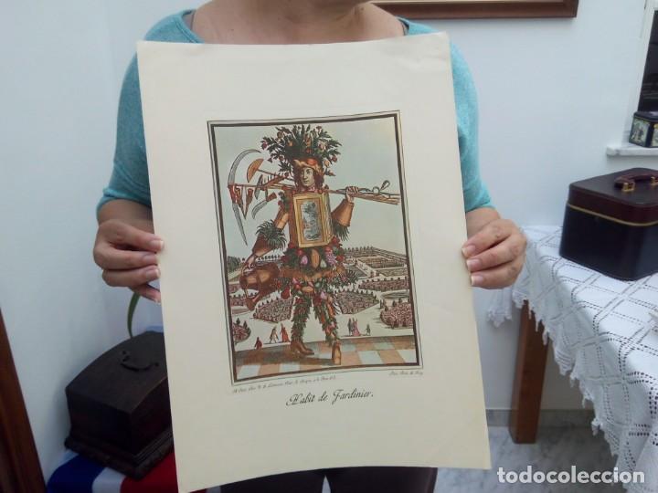Libros antiguos: TUBAL HABIT DE JARDINIER LITOGRAFIA 45 CM 350 GRS C2