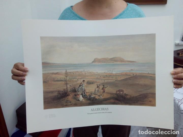 Libri antichi: TUBAL ALGECIRAS ALFRED GUESDON.-CIUDADES ANDALUZAS A VISTA DE PAJARO 57 CM 400 GRS