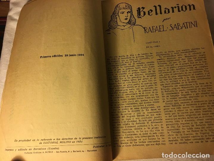 Libros antiguos: BIBLIOTECA ORO BELLARION, 1934 - Foto 3