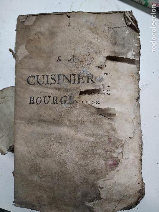 Libros antiguos: La cuisiniere Bourgeoise 1769 - Foto 2