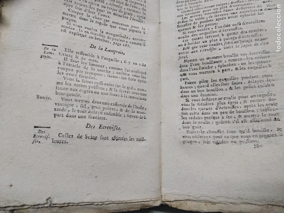 Libros antiguos: La cuisiniere Bourgeoise 1769 - Foto 6
