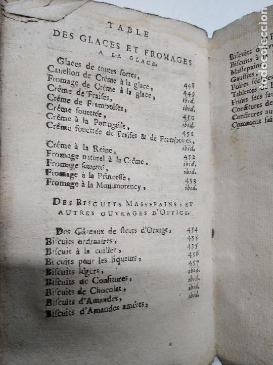 Libros antiguos: La cuisiniere Bourgeoise 1769 - Foto 9