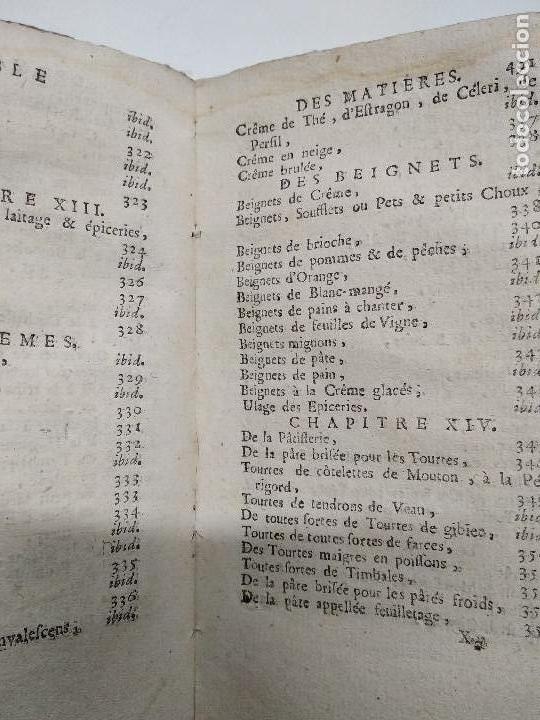Libros antiguos: La cuisiniere Bourgeoise 1769 - Foto 10