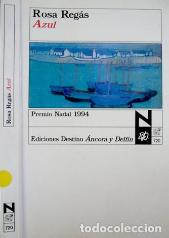 Libros antiguos: REG&Aacute;S, Rosa.  Azul.  1994. - Foto 1