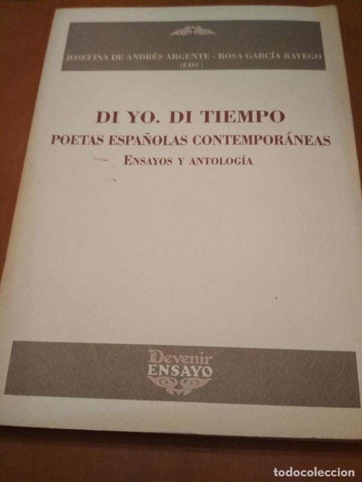 Libros antiguos: DI YO, DI TIEMPO - Foto 1