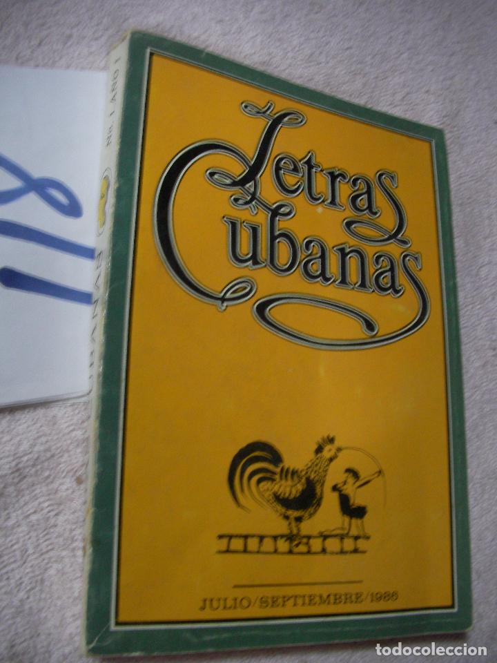 Libros antiguos: LETRAS CUBANAS - Foto 1
