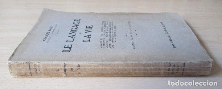 Libros antiguos: Le langage et la vie, de Charles Bally - Foto 2
