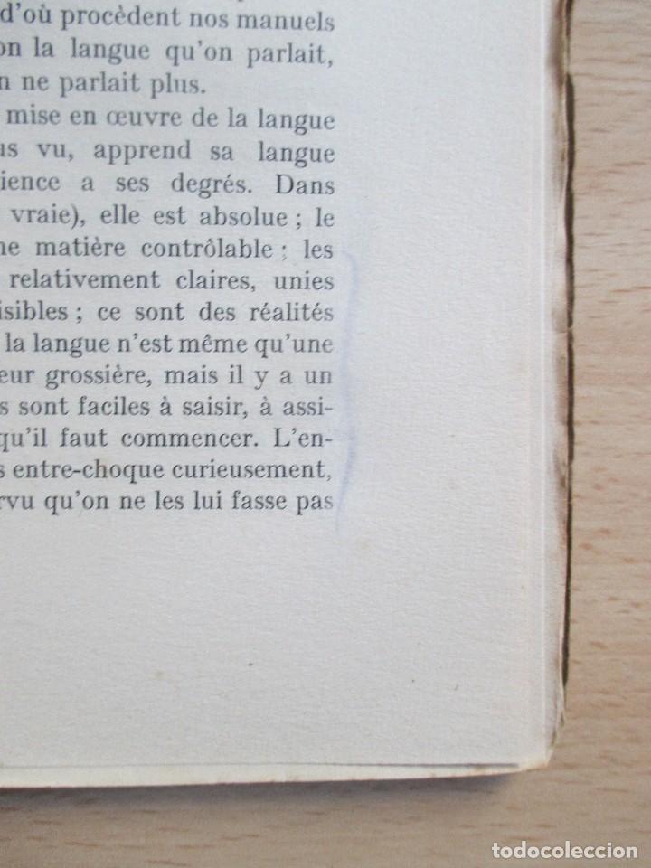 Libros antiguos: Le langage et la vie, de Charles Bally - Foto 11